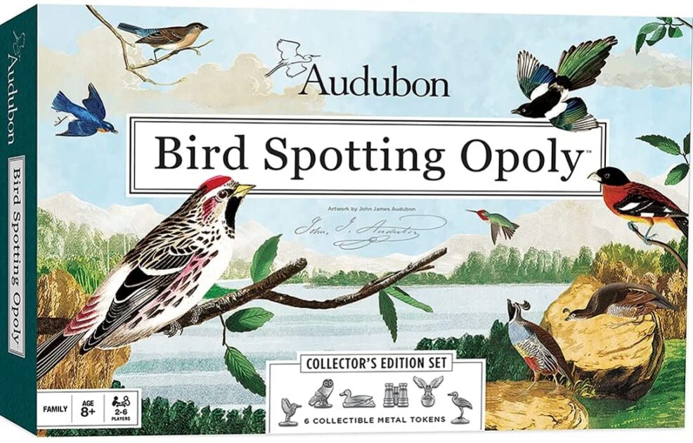 Audubon Bird Spotting Opoly Board Game
