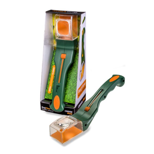 Carson Kids BugView Magnifier and Quick-Release Bug Catching Tool