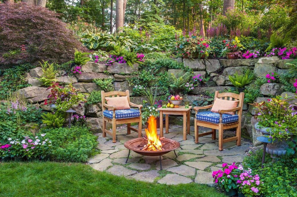 46 Modern & Small Corner Rock Garden Ideas: How to Create a Beautiful and Functional Space Creating stone features in the garden