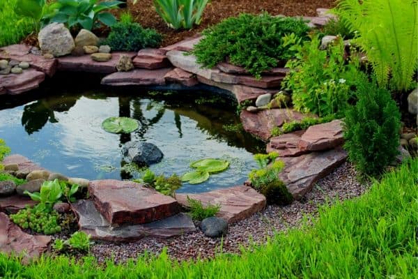 46 Modern & Small Corner Rock Garden Ideas: How to Create a Beautiful and Functional Space Garden Pond with Rocks