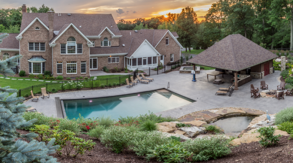 Pool Decking and Landscaping