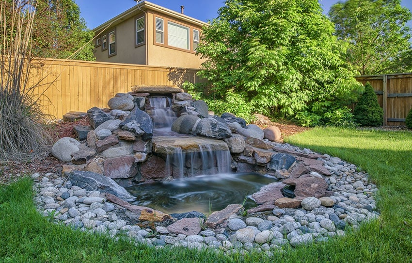 46 Modern & Small Corner Rock Garden Ideas: How to Create a Beautiful and Functional Space Rock Garden with Waterfall