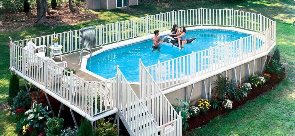 materials for backyard pool