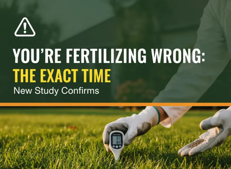 You’re Fertilizing Wrong: New Study Confirms The Exact Time to Feed Grass Fertilizing Wrong New Study Reveals Exact Time to Feed Grass