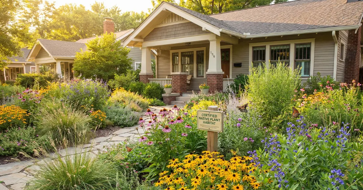 Front Yard Landscaping with Native Plants