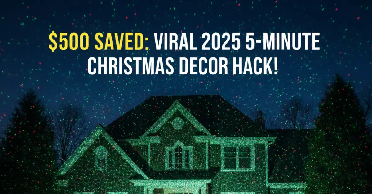 The 2025 Viral Christmas Decorating Hack That Saves You $500 Instantly The 2025 Viral Christmas Decorating Hack That Saves You $500 Instantly.