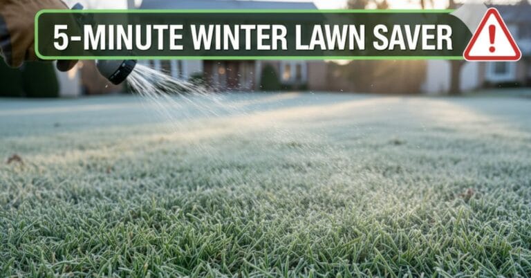 WARNING The 5-Minute Task That Saved Thousands of Lawns From Winter Burn