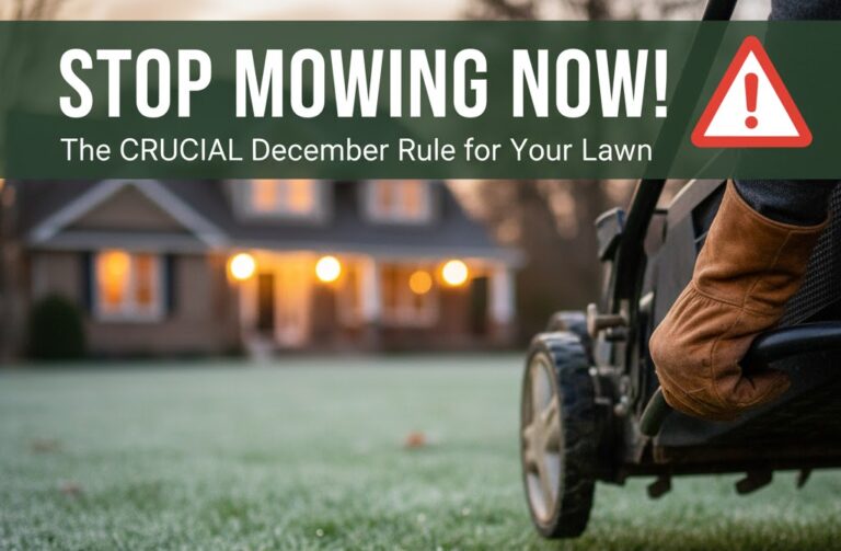 Why Experts Urge Homeowners to Stop Mowing Right Now (The December Rule)
