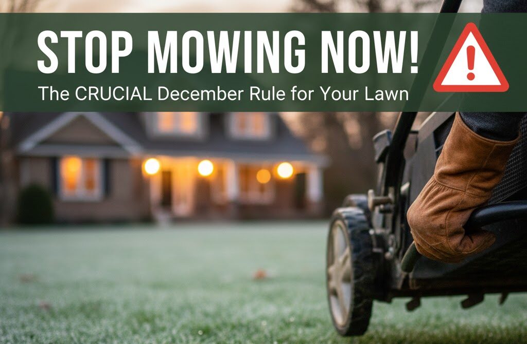 Why Experts Urge Homeowners to Stop Mowing Right Now (The December Rule) Why Experts Urge Homeowners to Stop Mowing Right Now (The December Rule)