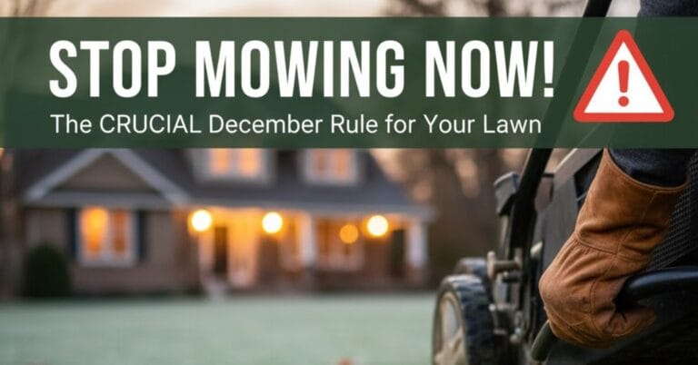 Why Experts Urge Homeowners to Stop Mowing Right Now (The December Rule)