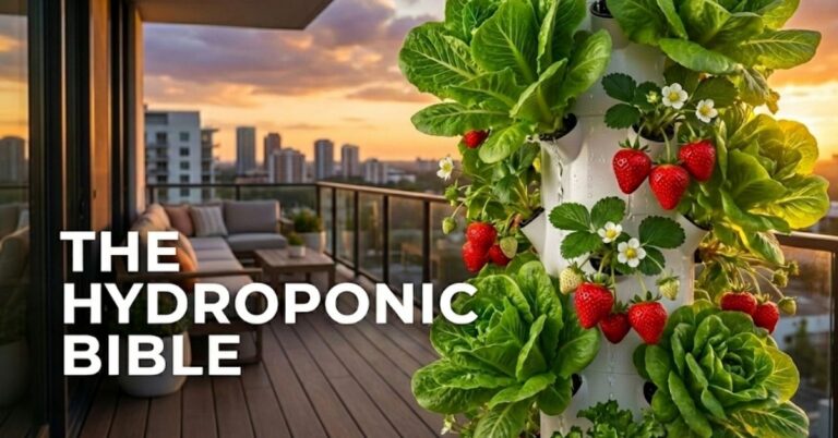 The Hydroponic Tower Bible Build, Buy, and Grow Your Way to Food Freedom; hydroponic tower, vertical hydroponic system, DIY hydroponic tower, tower garden review, vertical gardening, PVC hydroponic tower, 3D printed garden, hydroponic nutrients, indoor growing, How does a hydroponic tower work?, Is a hydroponic tower worth it?, What can you grow in a vertical system?