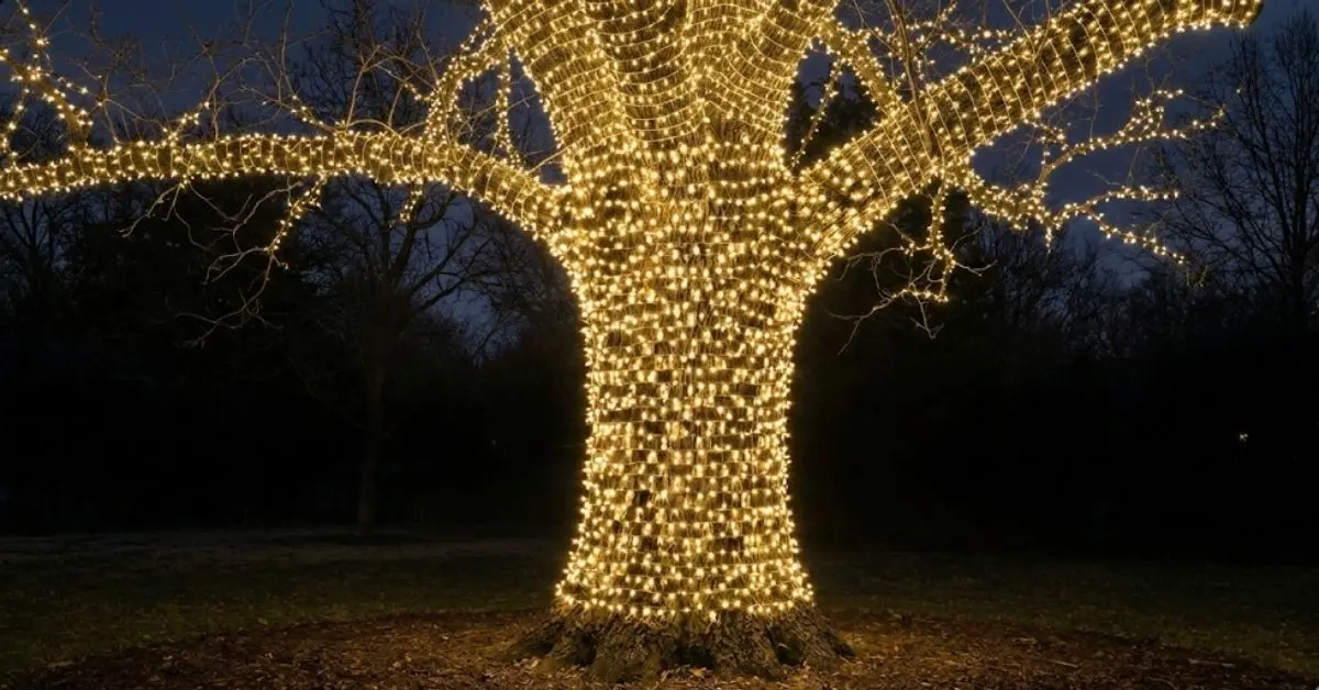 Your Tree Looks Messy: The Viral "Tight-Wrap" Trick That Fixes It