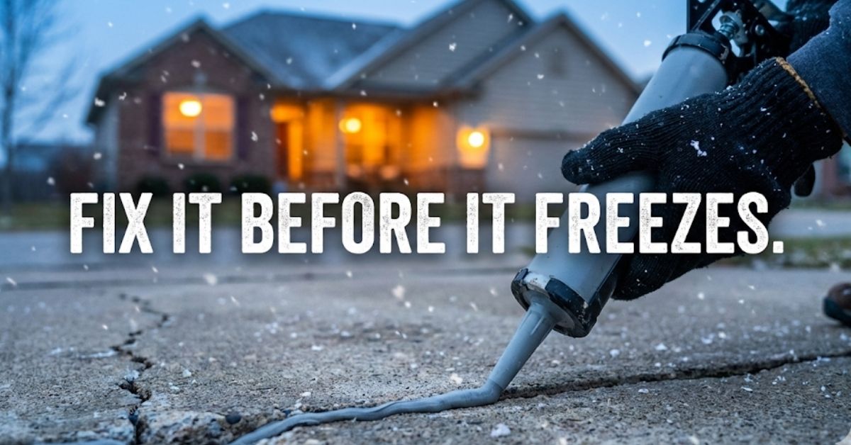 Your Driveway is About to Shatter How to Repair a Cracked Concrete Driveway Before Winter Hits